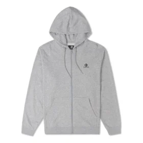 Go-To Chuck Patch Classic Fit Full Zip Jacke asiatische Größen „Grey“ Go-To Chuck Patch Classic Fit Full Zip Jacke asiatische Größen „Grey“