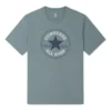 Go-To Chuck Taylor All Star Patch Logo Standard Fit T-Shirt asiatische Größen „Blau“