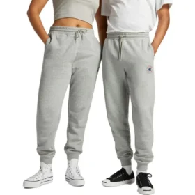 Go-To Chuck Taylor All Star Patch Standard-Fit Fleece-Jogginghose asiatische Größen „Grau“ Go-To Chuck Taylor All Star Patch Standard-Fit Fleece-Jogginghose asiatische Größen „Grau“