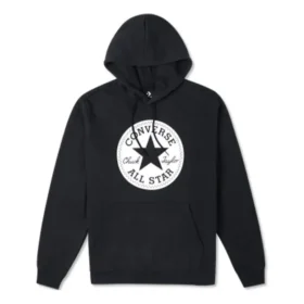 Go-To Chuck Taylor Patch French Terry Hoodie (asiatische Größen) „Schwarz“ Go-To Chuck Taylor Patch French Terry Hoodie (asiatische Größen) „Schwarz“