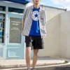 Go-To Chuck Taylor Patch Standard Fit T-Shirt asiatische Größen „Blau“