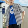 Go-To Chuck Taylor Patch Standard Fit T-Shirt asiatische Größen „Blau“
