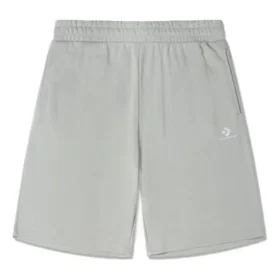 Go-To Embroidered Star Chevron Standard-Fit Fleece-Shorts (asiatische Größen) „Grey“ Go-To Embroidered Star Chevron Standard-Fit Fleece-Shorts (asiatische Größen) „Grey“