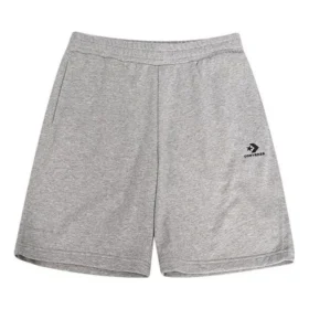Go-To Embroidered Star Chevron Standard-Fit Fleece-Shorts (asiatische Größen) „Grey“ Go-To Embroidered Star Chevron Standard-Fit Fleece-Shorts (asiatische Größen) „Grey“