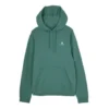 Go-To Fleece-Hoodie mit gesticktem Stern-Chevron-Muster, Standard-Passform, asiatische Größen „Grün“