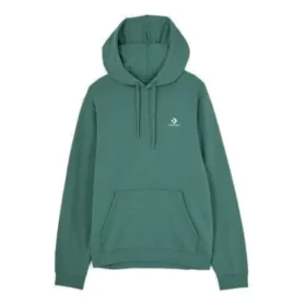 Go-To Fleece-Hoodie mit gesticktem Stern-Chevron-Muster, Standard-Passform, asiatische Größen „Grün“ Go-To Fleece-Hoodie mit gesticktem Stern-Chevron-Muster, Standard-Passform, asiatische Größen „Grün“