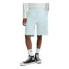 Go-To Fleece-Shorts mit Stern-Chevron-Stickerei, Standard-Passform, asiatische Größen „Hellblau“