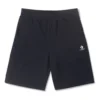 Go-To Fleece-Shorts mit Stern-Chevron-Stickerei, Standard-Passform, asiatische Größen „Schwarz“