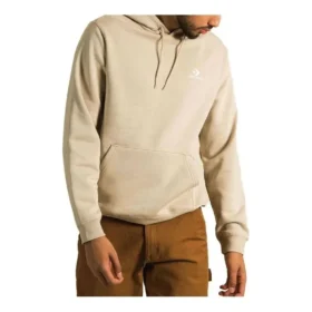 Go-To Hoodie mit gesticktem Stern und Chevron-Muster, Standard-Fit, asiatische Größen, „Beige“ Go-To Hoodie mit gesticktem Stern und Chevron-Muster, Standard-Fit, asiatische Größen, „Beige“