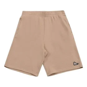Go-To Sneaker Patch French Terry Short asiatische Größen „Beige“ Go-To Sneaker Patch French Terry Short asiatische Größen „Beige“