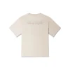 Go-To Sneaker Patch Loose Fit T-Shirt asiatische Größen „Beige“