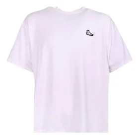 Go-To Sneaker Patch T-Shirt asiatische Größen „Weiß“