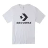 Go-To Star Chevron T-Shirt in Standard-Passform, asiatische Größen, „Weiß“