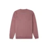 Go-To Sweatshirt mit Stern-Chevron-Stickerei, gebürstetem Fleece und Crew-Schnitt, asiatische Größen „Maroon“