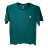 Go-To T-Shirt mit gesticktem Stern und Chevron-Muster, Standard-Passform, asiatische Größen „Grün“