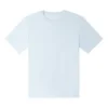 Go-To T-Shirt mit Stern-Chevron-Stickerei, Standard-Passform, asiatische Größen „Hellblau“