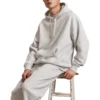 Gold Standard Hoodie (asiatische Größen) „Light Gret Heather“