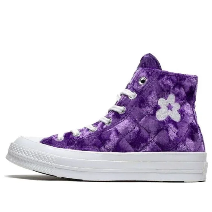 Golf Le Fleur x Chuck 70 Hi „Quilted Velvet Tillandsia Purple“ Golf Le Fleur x Chuck 70 Hi „Quilted Velvet Tillandsia Purple“
