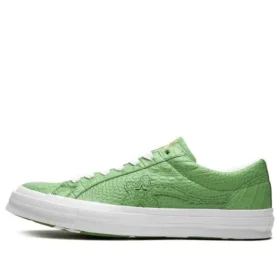 Golf Le Fleur x One Star Low „Gator Collection – Forest Green“