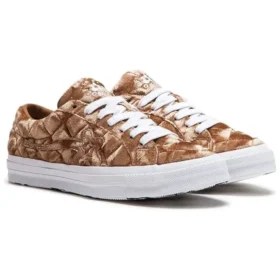 Golf Le Fleur x One Star „Quilted Velvet Brown“