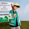 Golfjacke „Green White“