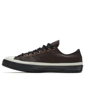 GORE-TEX Leder Chuck 70 Low Top „Weiß Braun“