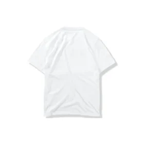 Grafik-T-Shirt mit kurzen Ärmeln, asiatische Größen „Weiß“