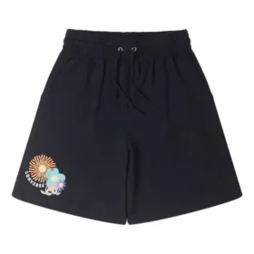 Grow Together Strick-Shorts (asiatische Größen) „Schwarz“