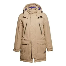 Halblange Daunenjacke in asiatischen Größen „Khaki“ Halblange Daunenjacke in asiatischen Größen „Khaki“
