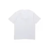 Herren Converse Classic Alphabet Pattern Kurzarm-Shirt Weiß