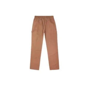 Herren-Converse-Logo-Einfarbige gerade Freizeithose mit elastischem Bund, lang, braun Herren-Converse-Logo-Einfarbige gerade Freizeithose mit elastischem Bund, lang, braun