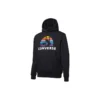 Herren Converse Planet Set Po Athleisure Casual Sport Print Strick Schwarz