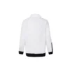 Herren Converse Pullover mit kontrastfarbenem Logo und Stehkragen, weiß