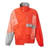 Herren Converse x Feng Chen Wang Crossover-Splicing-Jacke in Kontrastfarben, orange