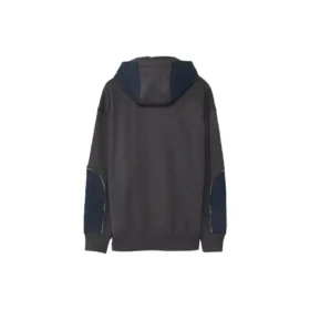 Herren Converse x Paria Farzaneh Crossover Splicing Kapuzenjacke mit Reißverschluss Blau Herren Converse x Paria Farzaneh Crossover Splicing Kapuzenjacke mit Reißverschluss Blau