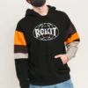 Herren Converse x Rokit Pullover Crossover Splicing Schwarz