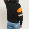 Herren Converse x Rokit Pullover Crossover Splicing Schwarz