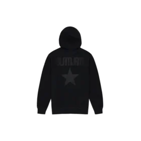 Herren Converse x Slam Jam Crossover Back Logo Sport-Kapuzenjacke Schwarz Herren Converse x Slam Jam Crossover Back Logo Sport-Kapuzenjacke Schwarz