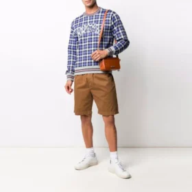 Herren Converse x Todd Snyder Crossover-Serie Karomuster, locker sitzend, langärmelig, blau Herren Converse x Todd Snyder Crossover-Serie Karomuster, locker sitzend, langärmelig, blau