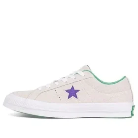 Herren One Star Ox Grand Slam Suede „White/Court Purple/Green
