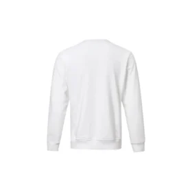 Herren-Pullover mit Rundhalsausschnitt und Converse-Logo-Aufdruck, Weiß Herren-Pullover mit Rundhalsausschnitt und Converse-Logo-Aufdruck, Weiß