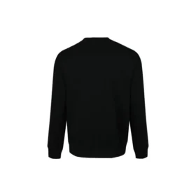Herren-Pullover von Converse mit Alphabet-Logo-Print, Rundhalsausschnitt, schwarz Herren-Pullover von Converse mit Alphabet-Logo-Print, Rundhalsausschnitt, schwarz
