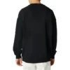 Herren-Pullover von Converse mit Alphabet-Logo-Print, Rundhalsausschnitt, schwarz