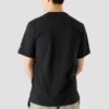 Herren-T-Shirt Converse x Keith Haring Crossover Cartoon-Muster Rundhalsausschnitt Kurzarm Schwarz