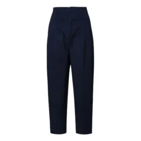 Hoch taillierte Hose asiatische Größen „Navy“