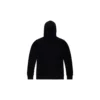 Hoodie mit durchgehendem Reißverschluss und gesticktem Stern-Chevron-Muster, asiatische Größen, „Schwarz“
