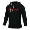 Hoodie mit großem Wordmark-Logo, asiatische Größen, „Schwarz“