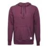 Hoodie mit halbem Reißverschluss, asiatische Größen „Rot“