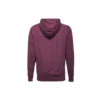 Hoodie mit halbem Reißverschluss, asiatische Größen „Rot“