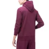 Hoodie mit halbem Reißverschluss, asiatische Größen „Rot“